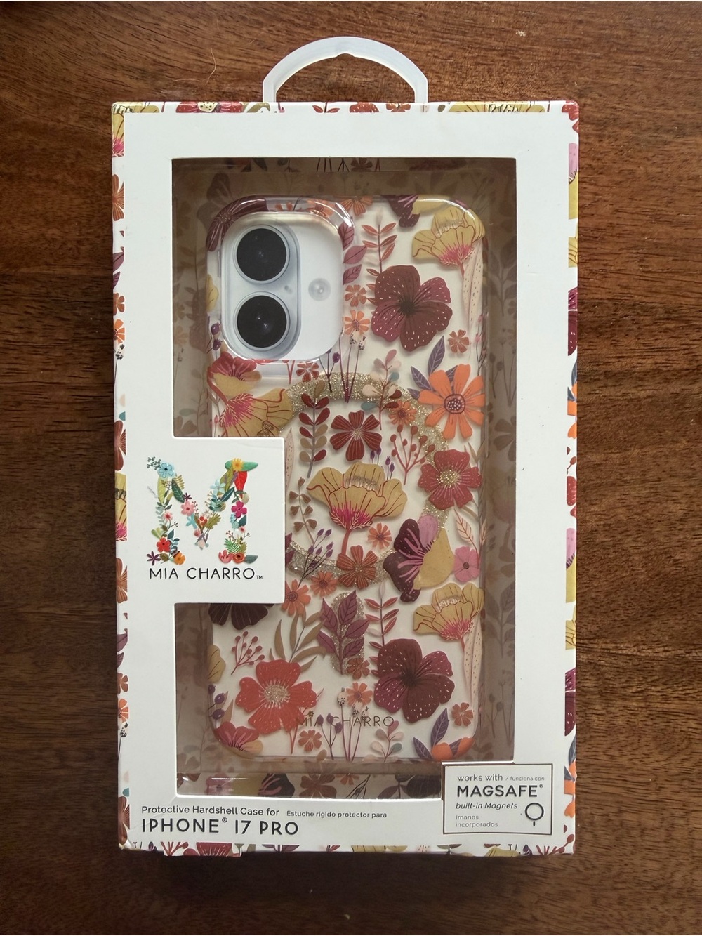 Floral iPhone 17 Case - MAGSAFE - This is not a PRO case.